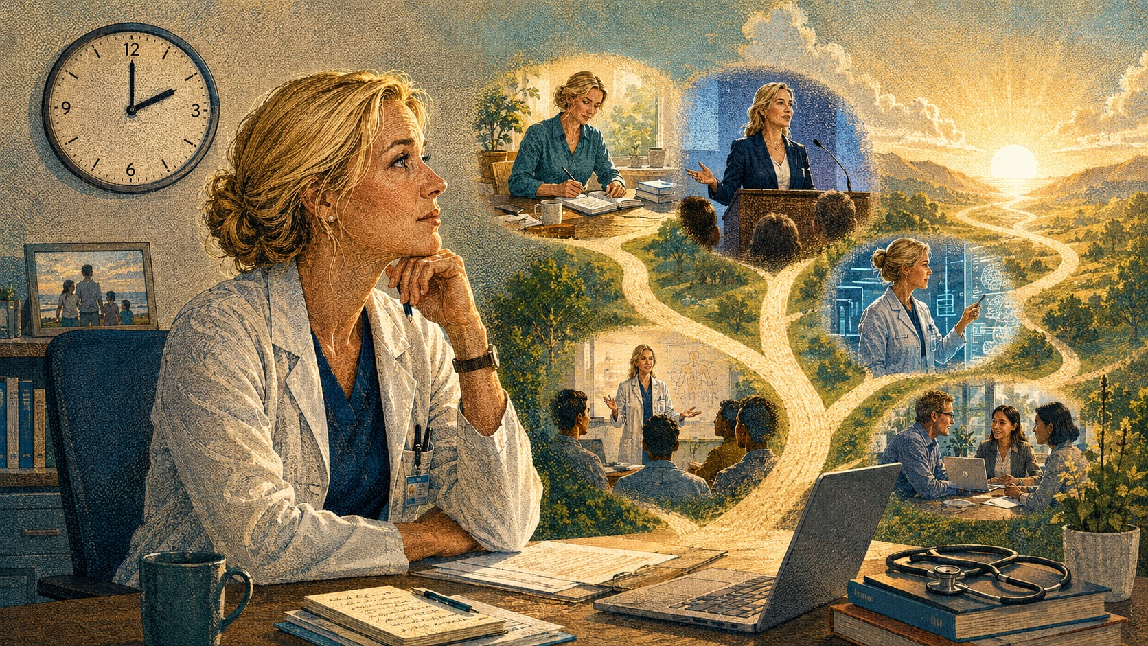 Hero image for The Hidden Regret Many Physicians Have in Their 40s